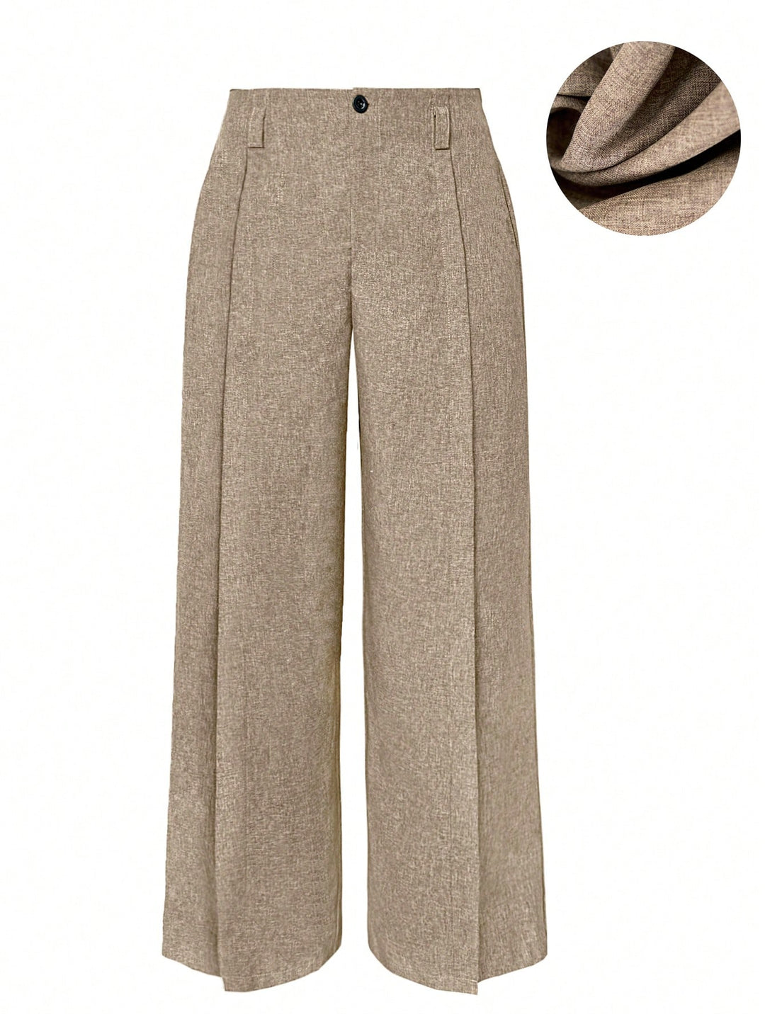 Pantalon de costum SHEIN, kaki
