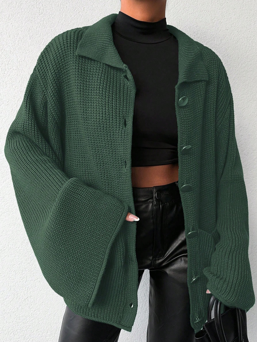 Cardigan SHEIN, turcoaz
