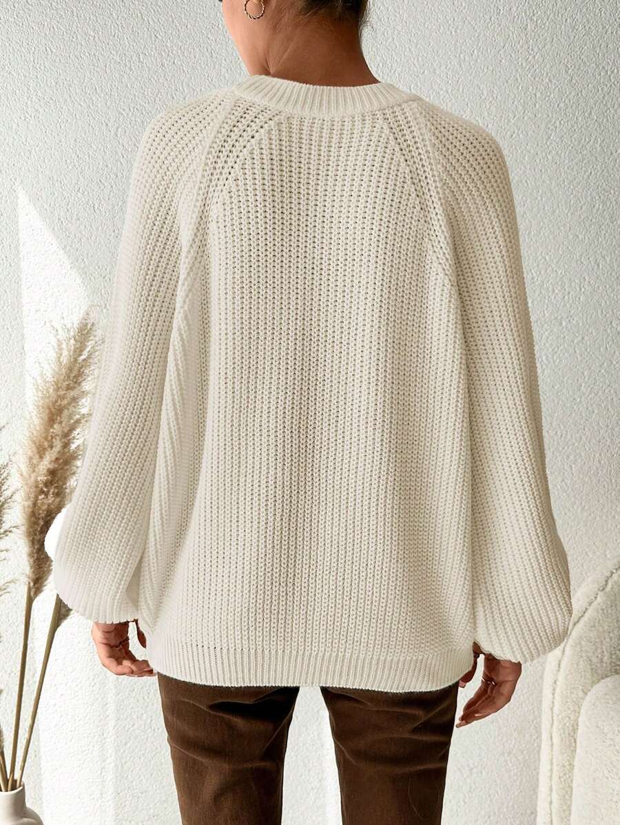Pulover SHEIN, crem