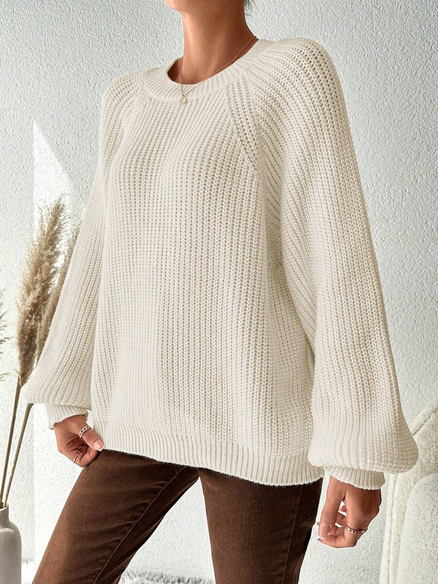 Pulover SHEIN, crem