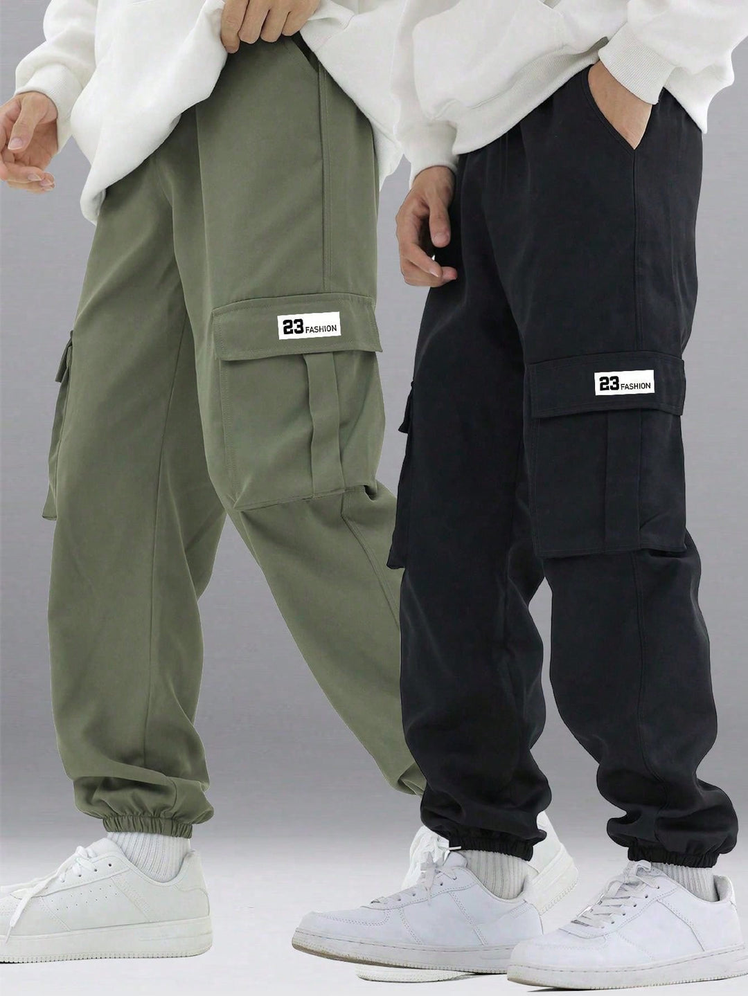 Pantaloni SHEIN, verde