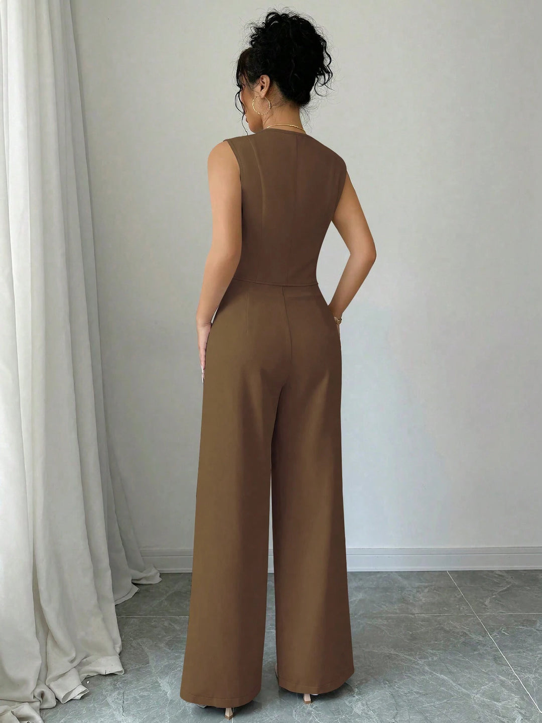 Shein együttes, barna