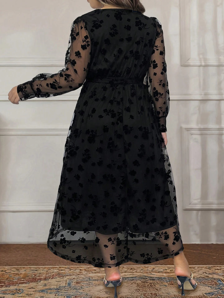 Rochie maxi SHEIN, negru