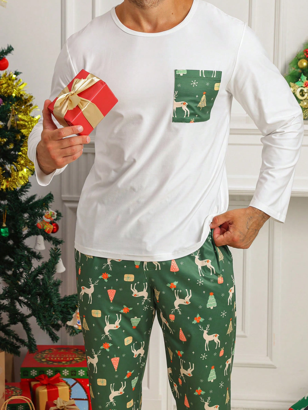 Compleu pijamale SHEIN, mix culori