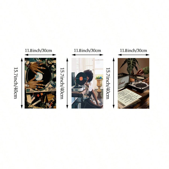 SHEIN dekorációs festmény, vegyes színek