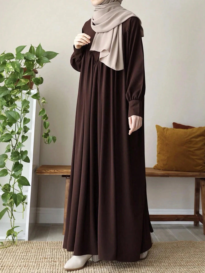 Rochie maxi SHEIN, maro