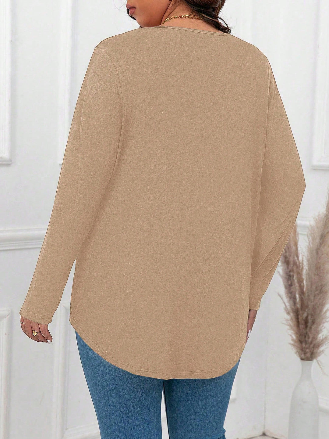 Tricou SHEIN, kaki
