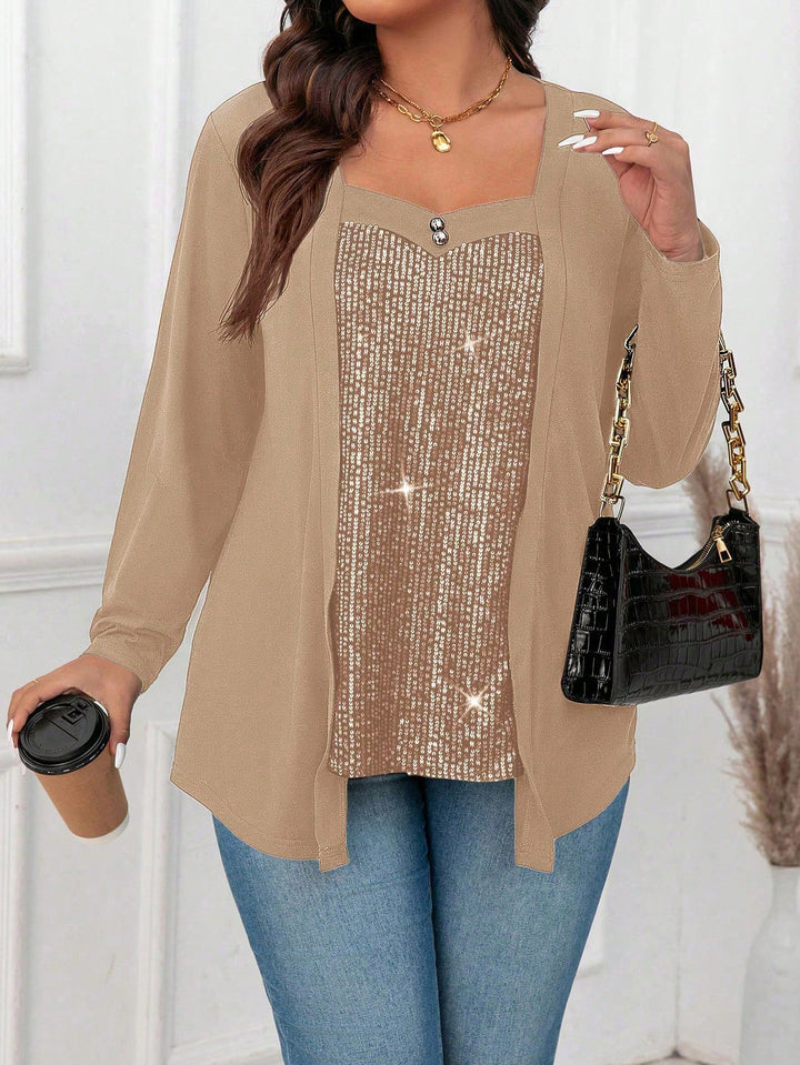 Tricou SHEIN, kaki