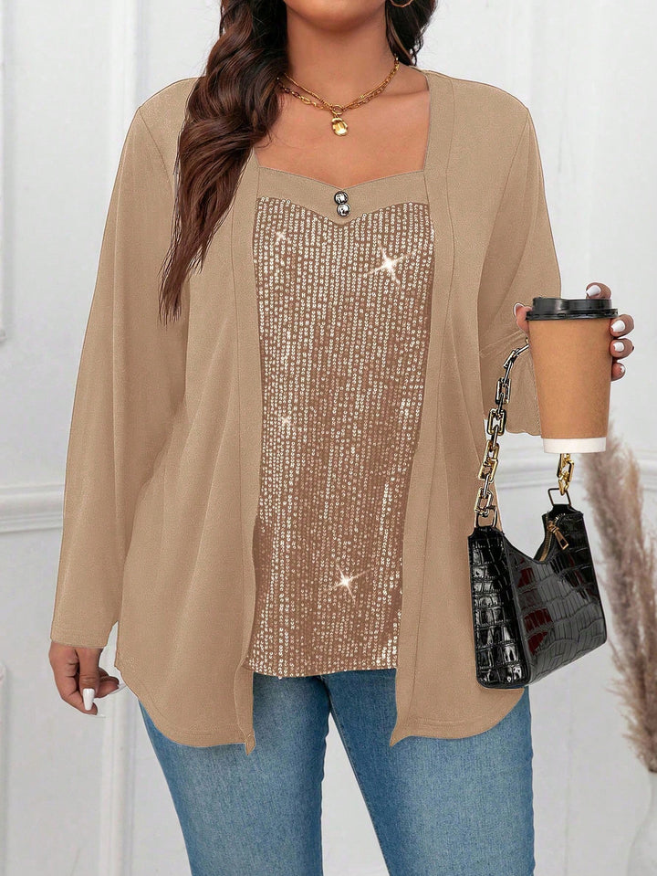 Tricou SHEIN, kaki