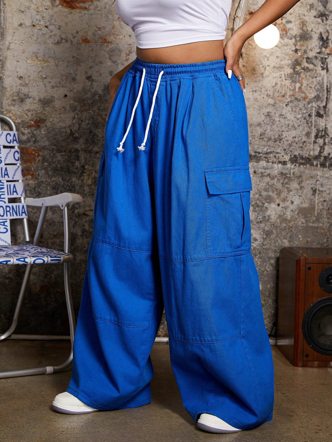 Jeans SHEIN, albastru