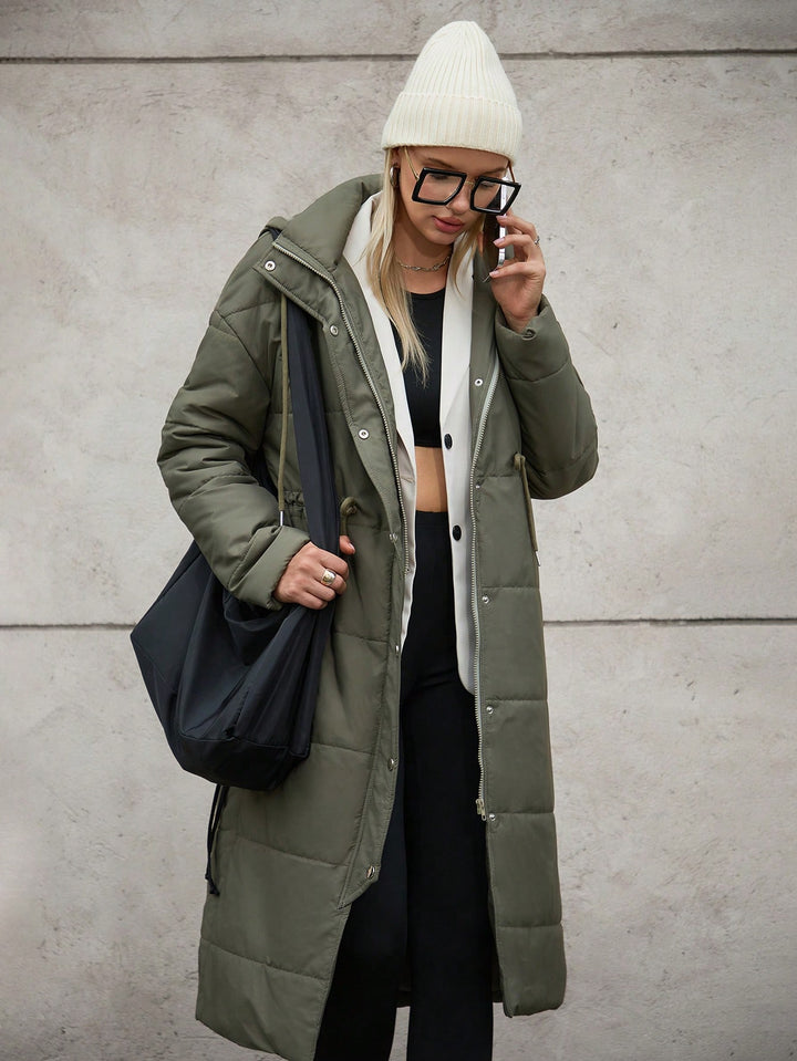 SHEIN kabát, khaki