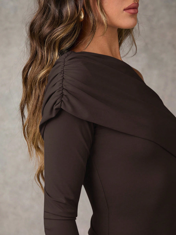 SHEIN blúz, barna