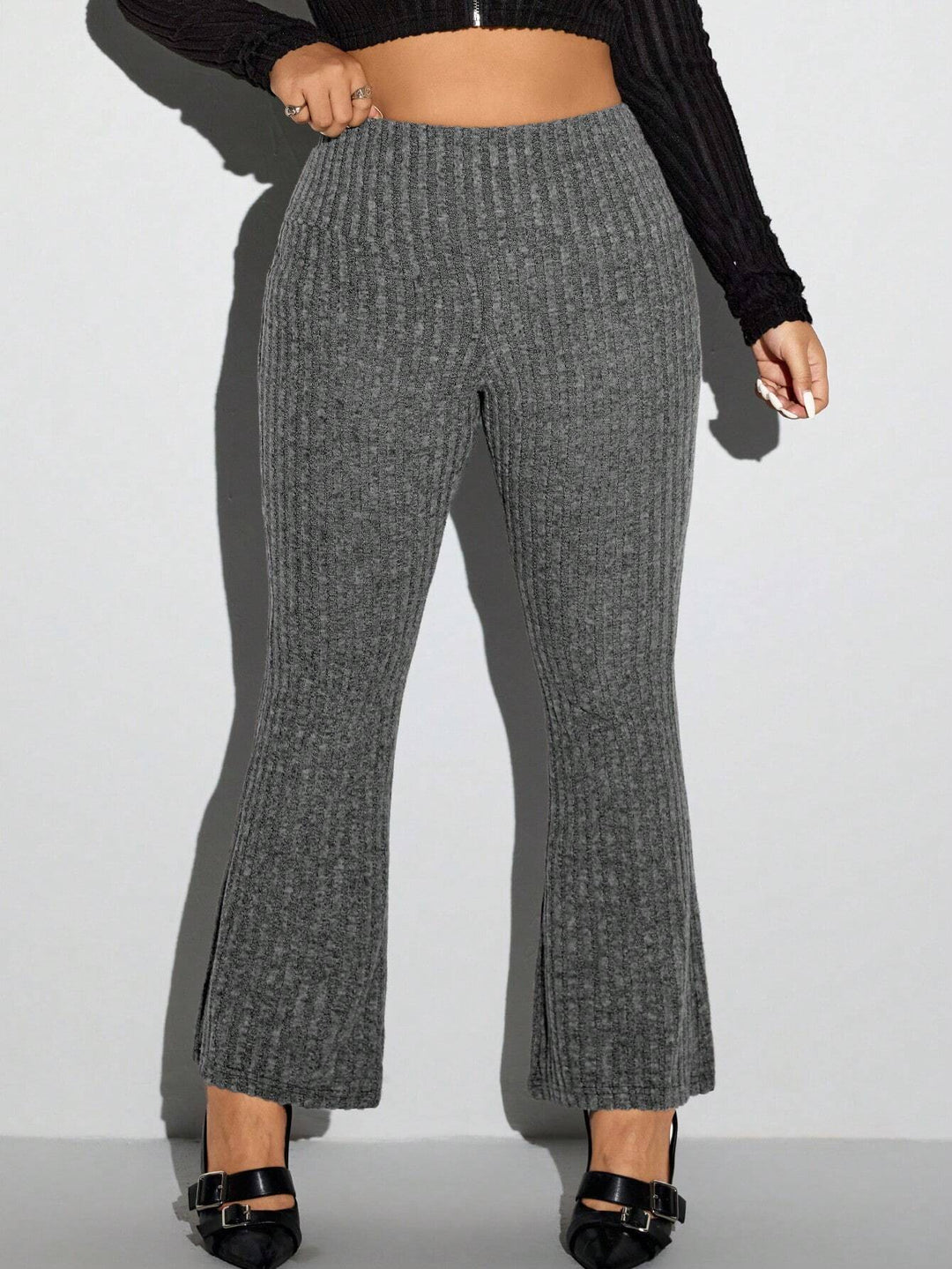Pantaloni SHEIN, gri