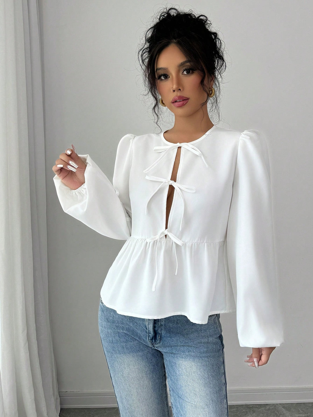 Bluza SHEIN, alb