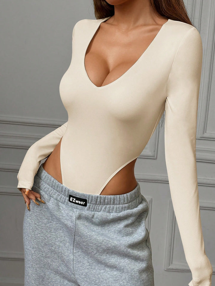 Body SHEIN, krémszín