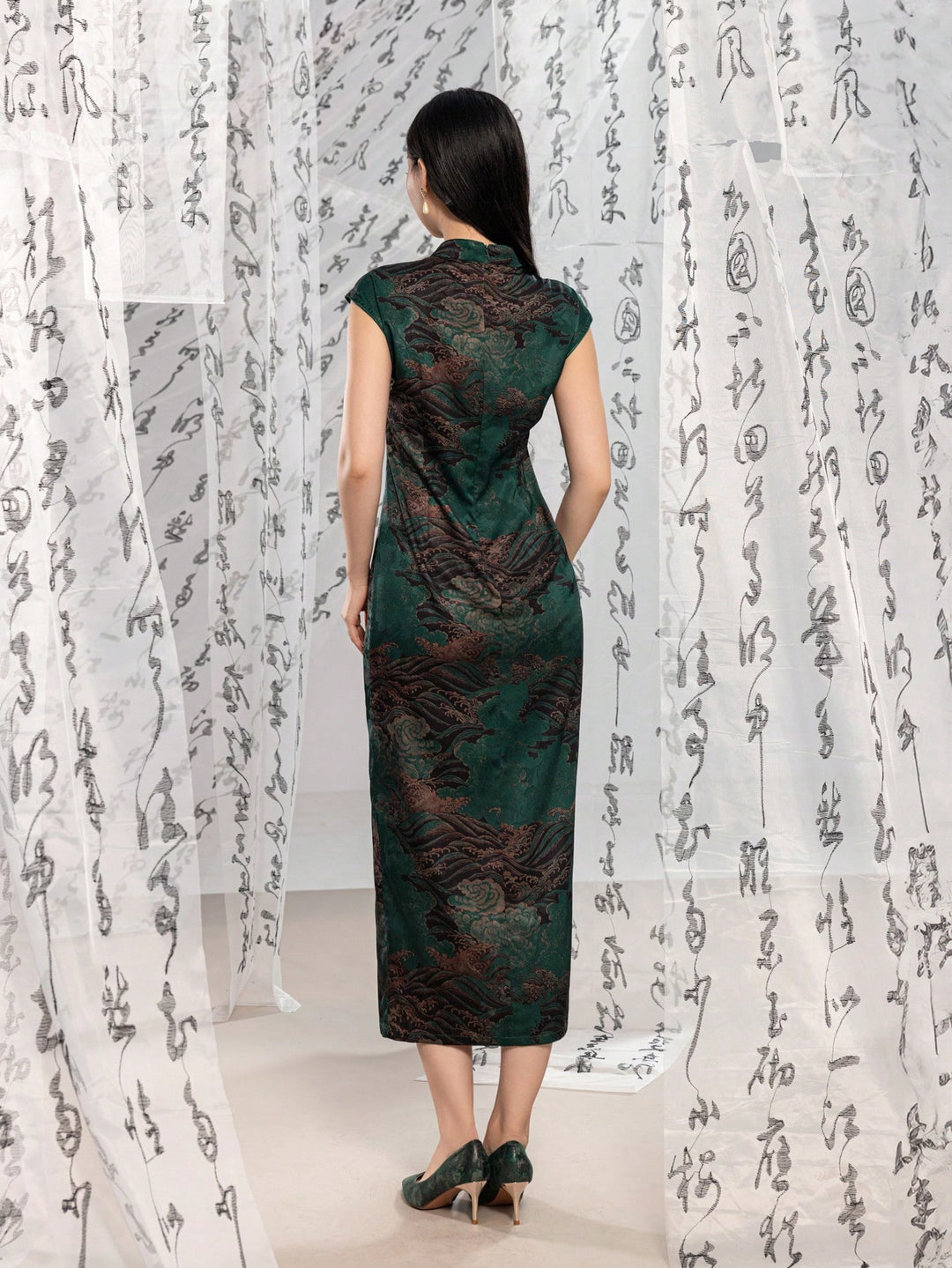 Rochie SHEIN, verde
