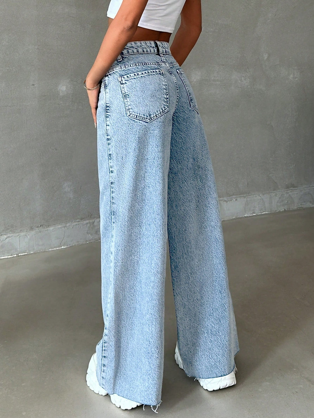 Jeans SHEIN, albastru