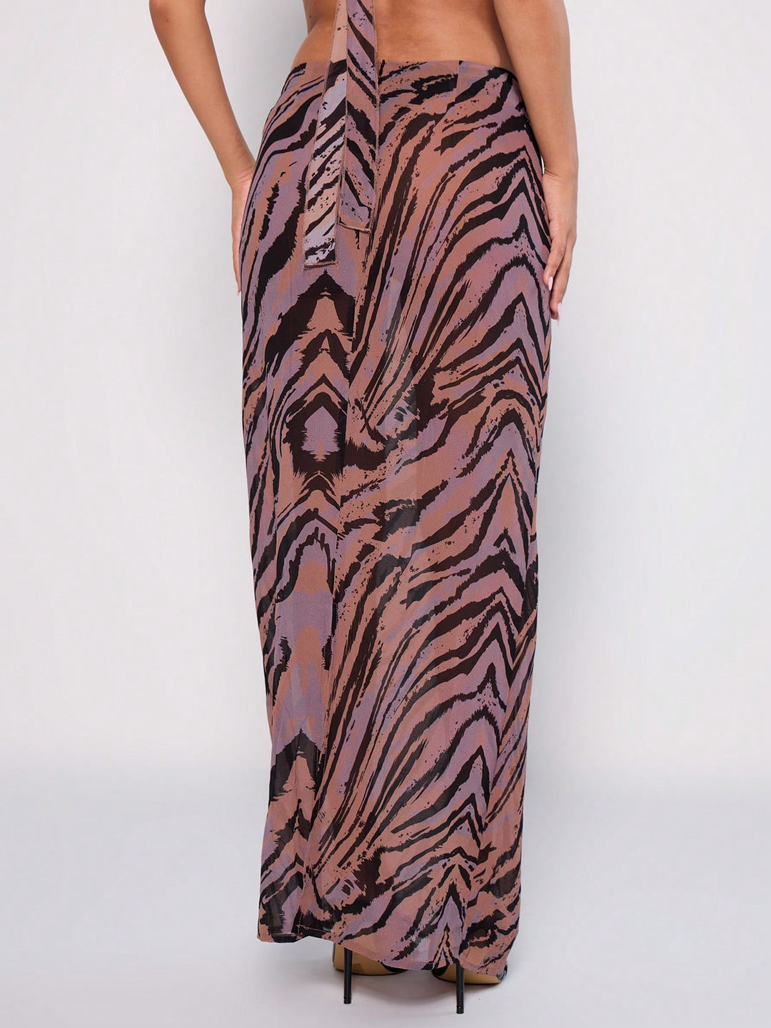 SHEIN maxi skirt, mixed colors