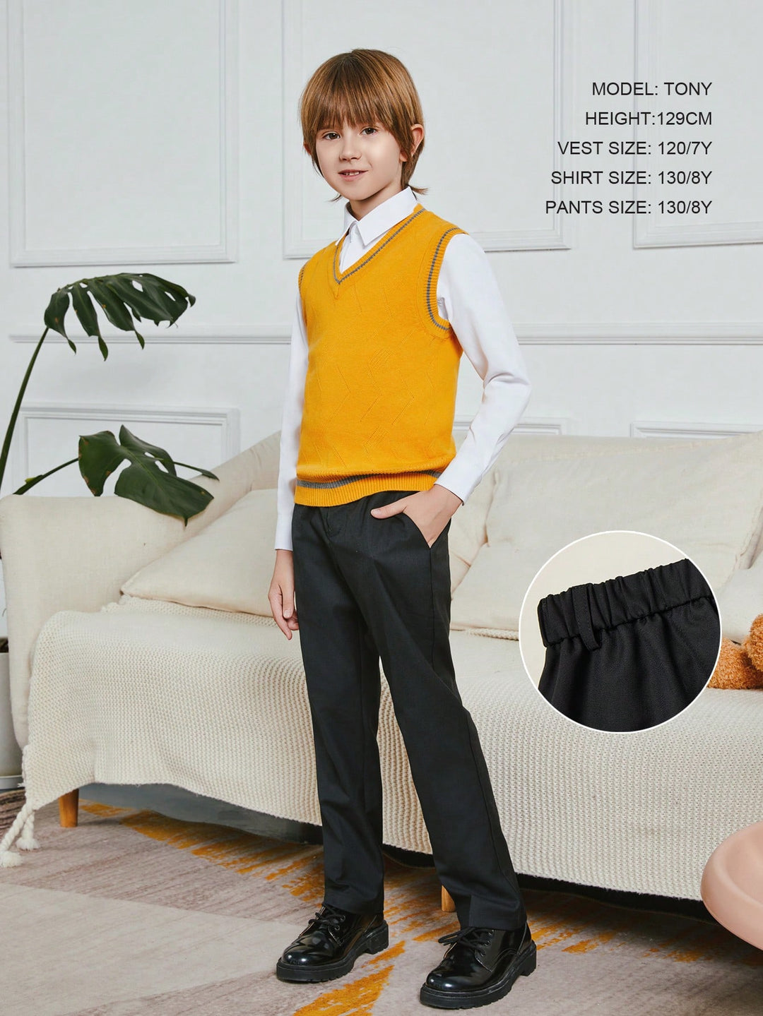 Pantaloni SHEIN, negru