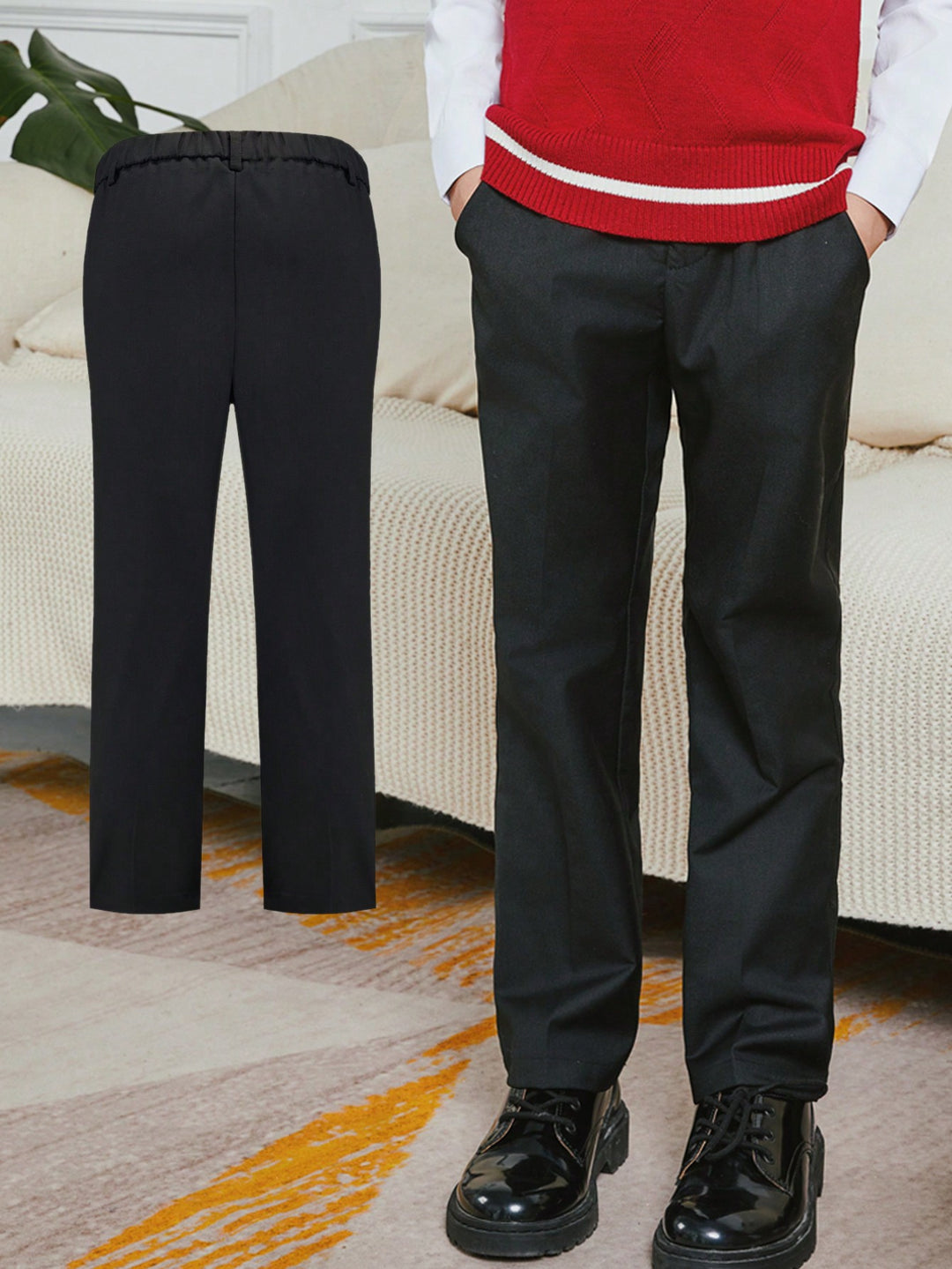 Pantaloni SHEIN, negru
