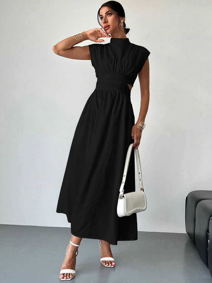 SHEIN maxi ruha, fekete