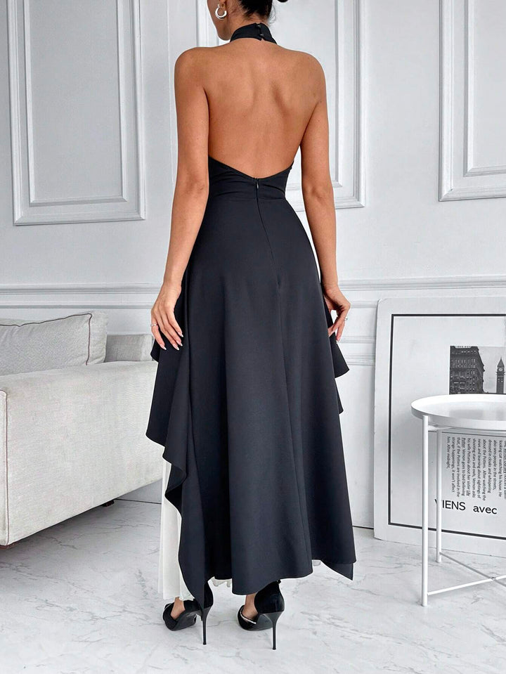 Rochie maxi Shein, mix culori