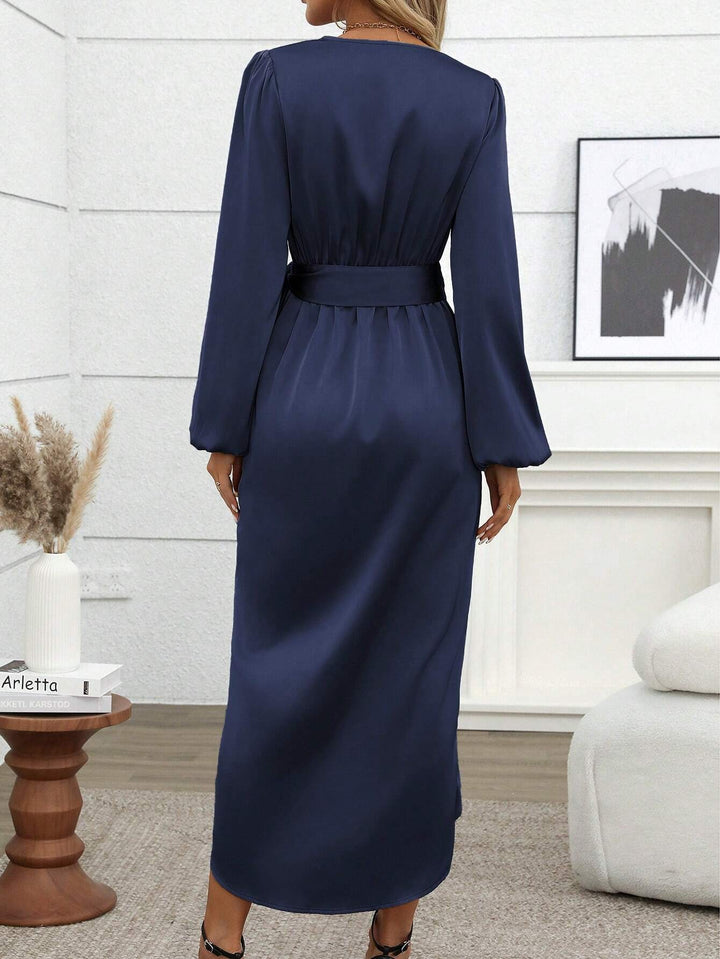 SHEIN maxi ruha, kék