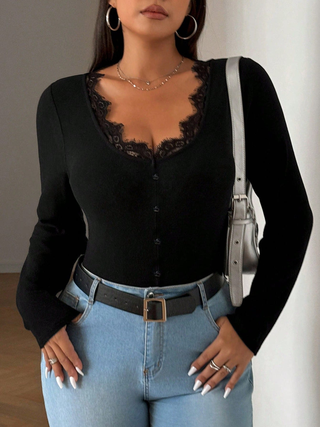 Tricou SHEIN, negru