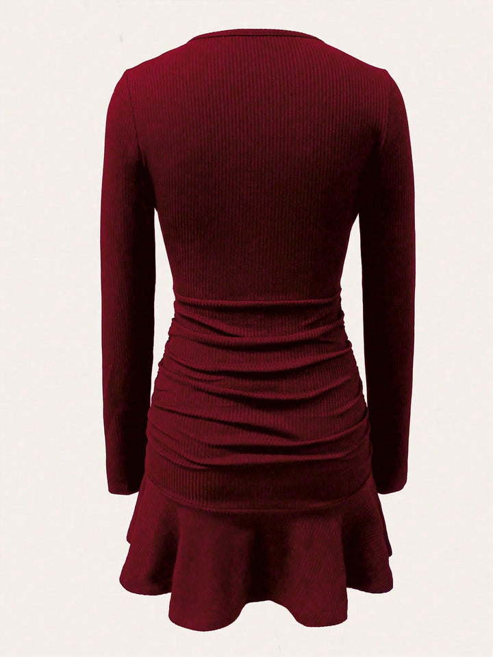 Rochie mini SHEIN, roșu