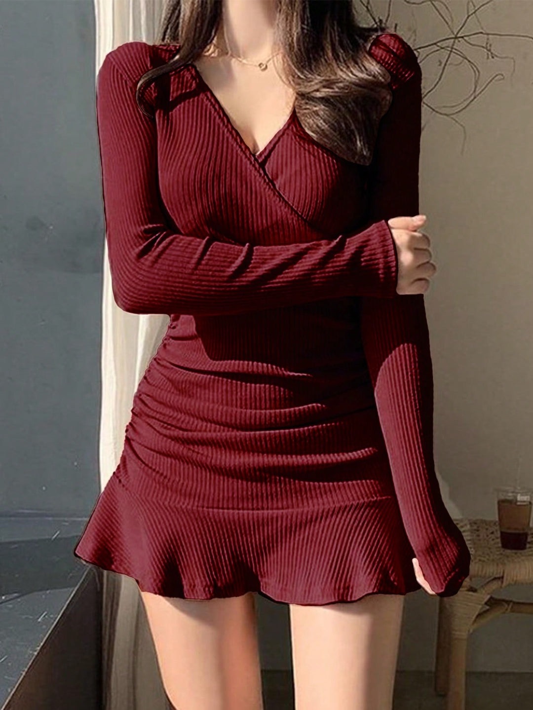 Rochie mini SHEIN, roșu