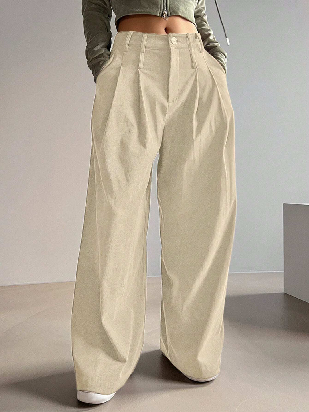 Pantaloni SHEIN, bej