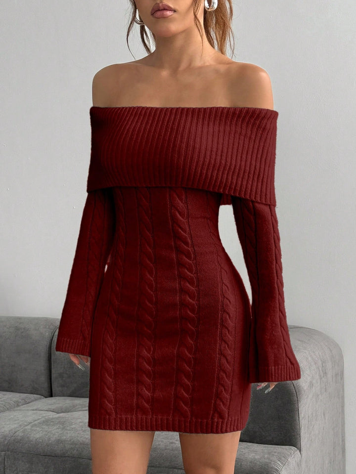 Rochie SHEIN, vișiniu