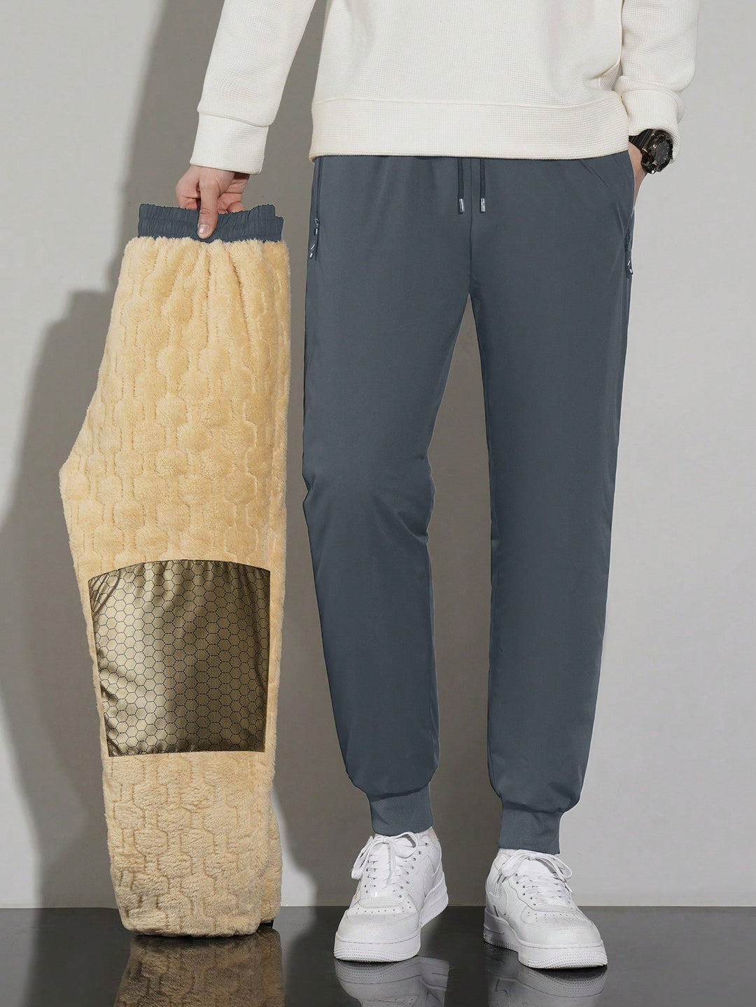 Pantaloni SHEIN, gri
