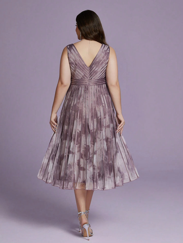 Rochie midi SHEIN, mov