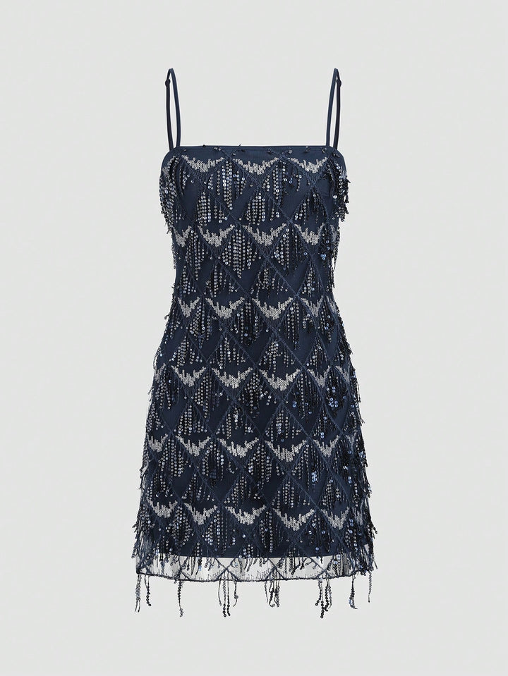Rochie de seară SHEIN, albastru
