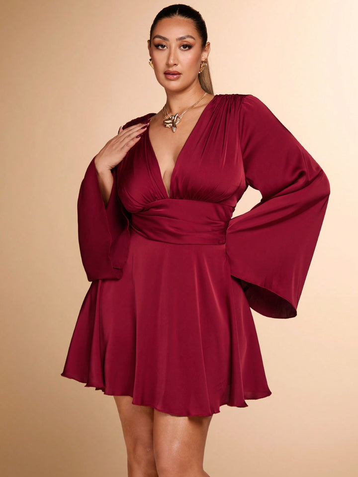 Rochie SHEIN, vișiniu