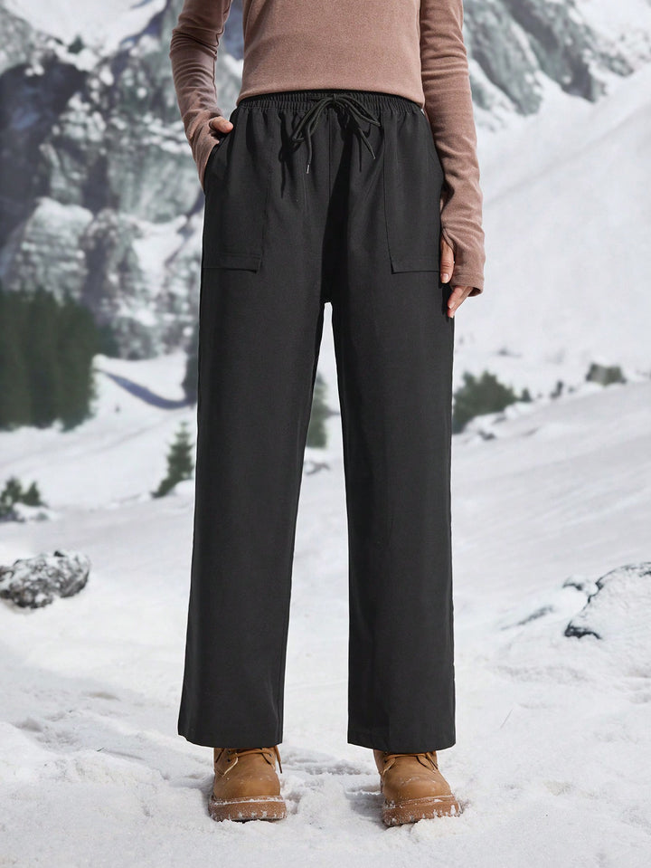 Pantaloni SHEIN, negru