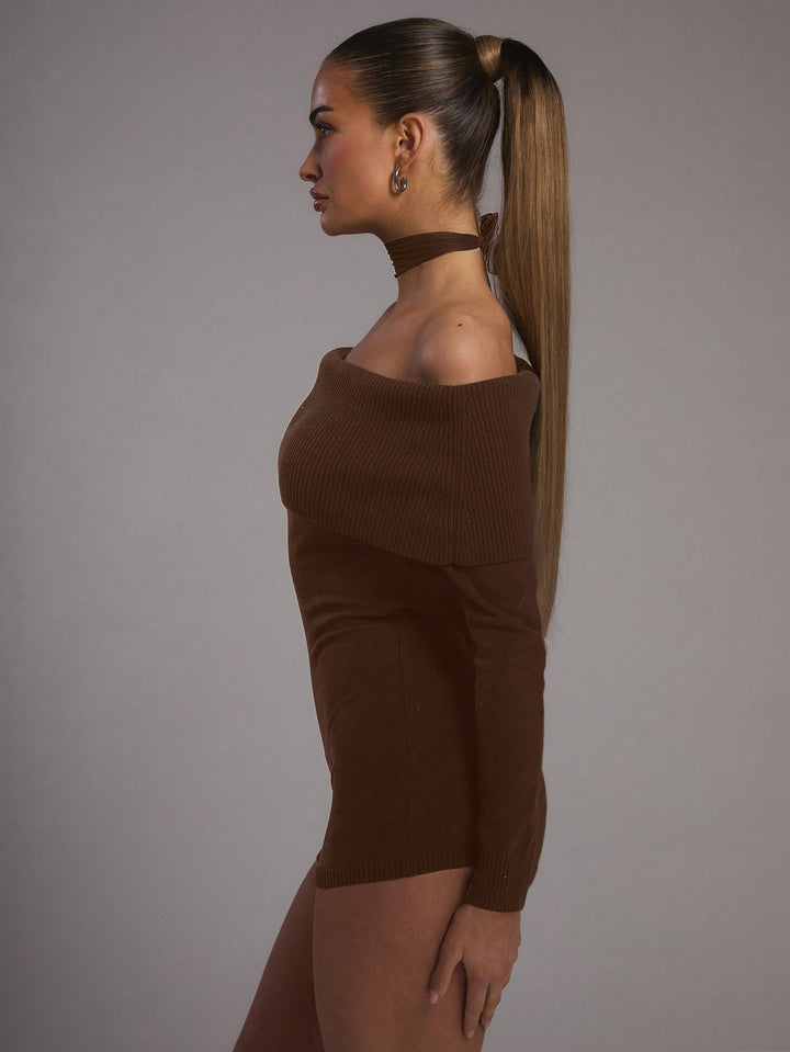 Rochie SHEIN, maro