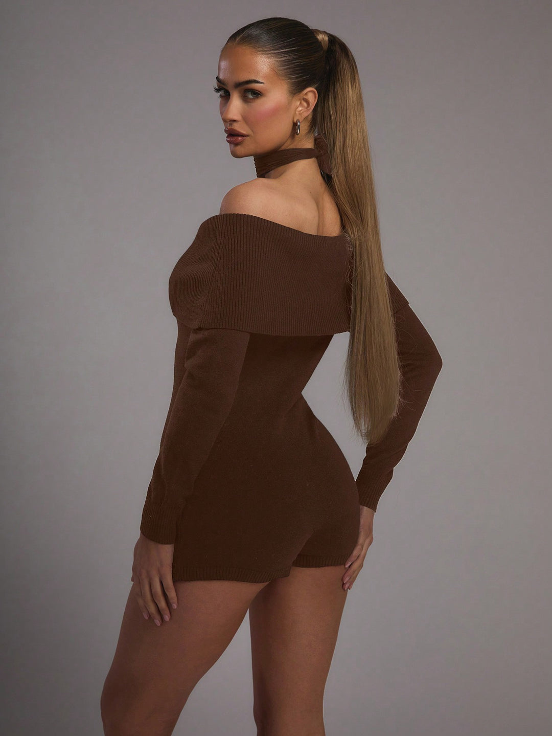 Rochie SHEIN, maro