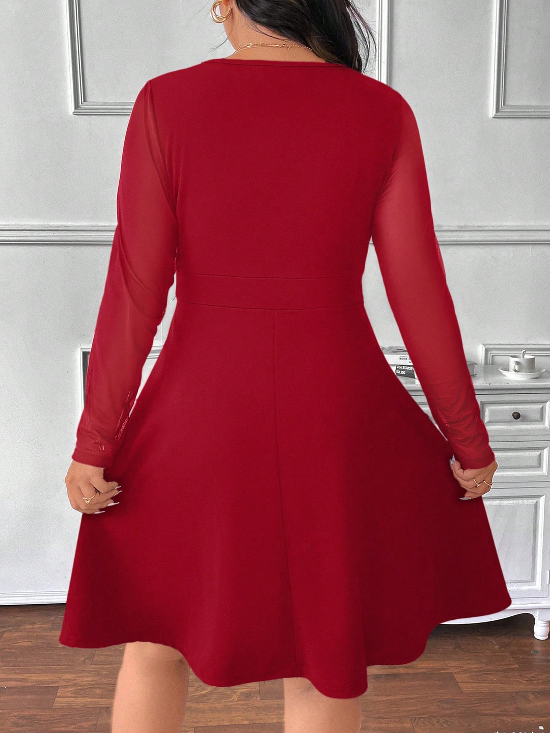 Rochie SHEIN, vișiniu