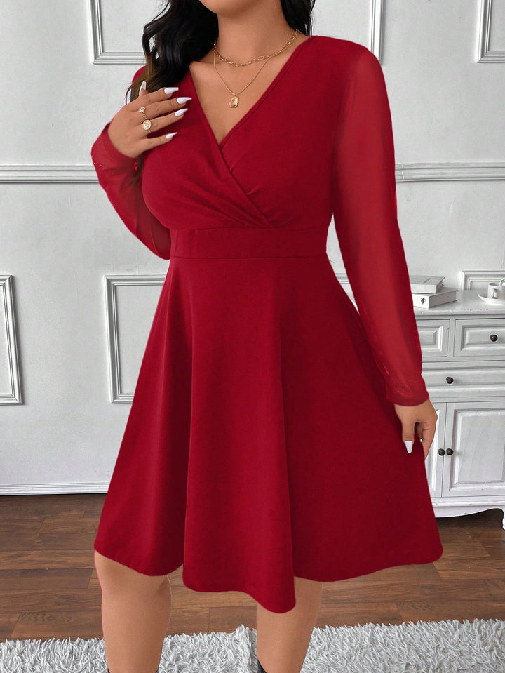 Rochie SHEIN, vișiniu