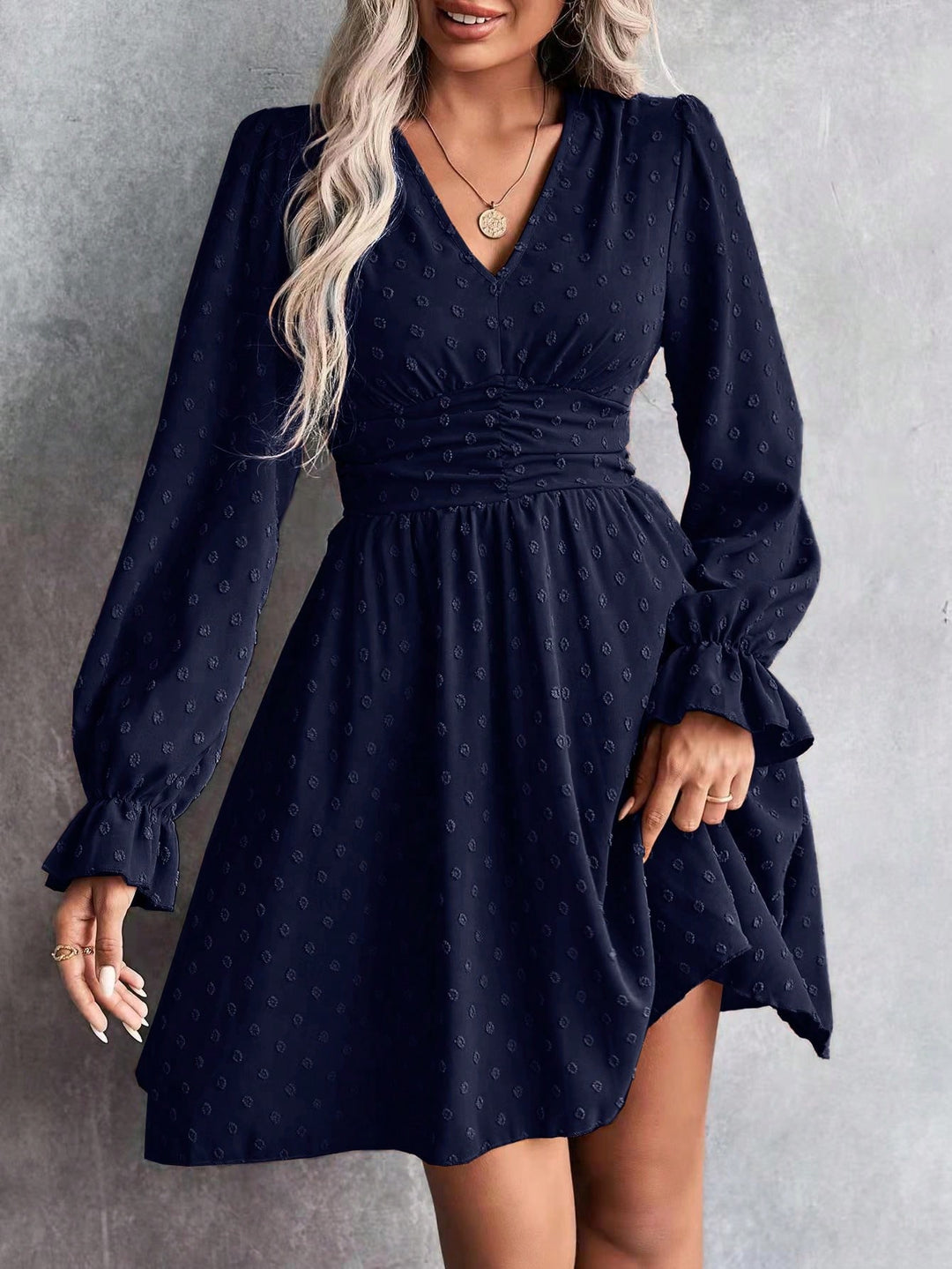 Rochie scurtă SHEIN, albastru
