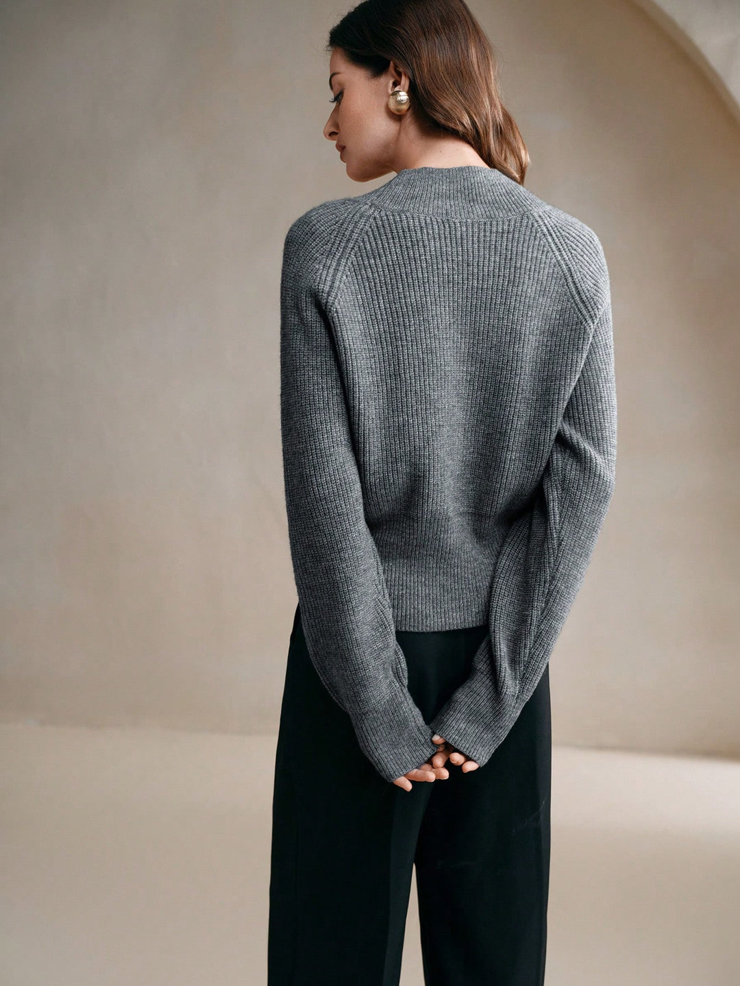 Cardigan SHEIN, gri