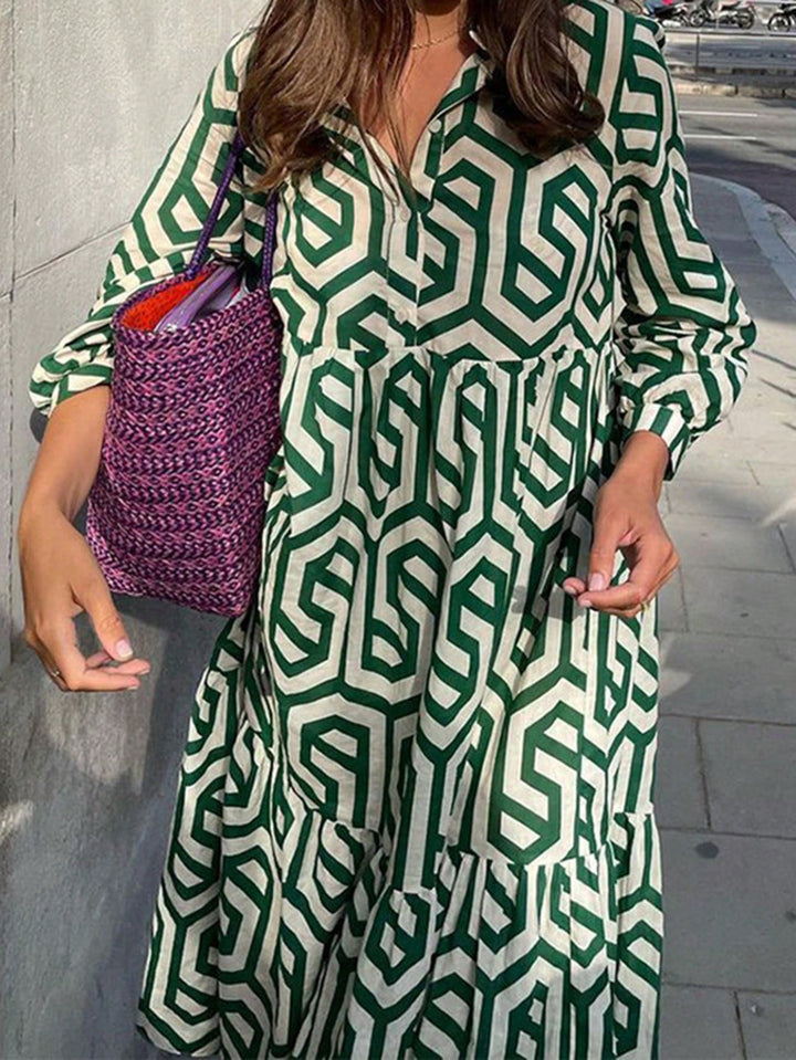 Rochie midi SHEIN, verde