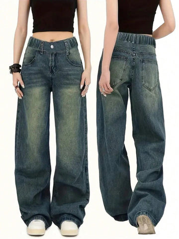 Jeans SHEIN, albastru