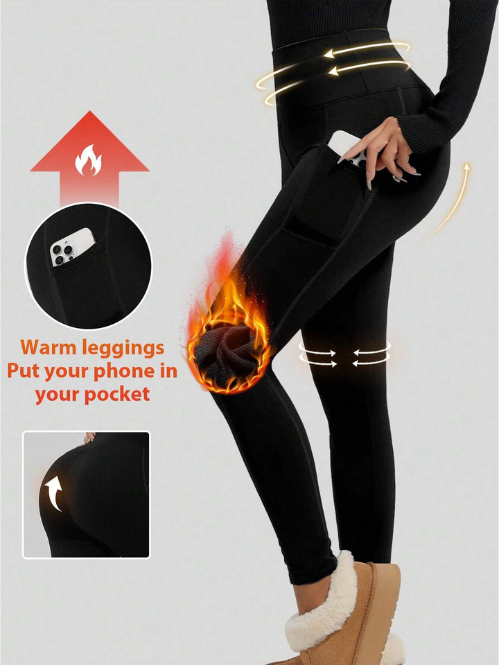 Leggings SHEIN, fekete