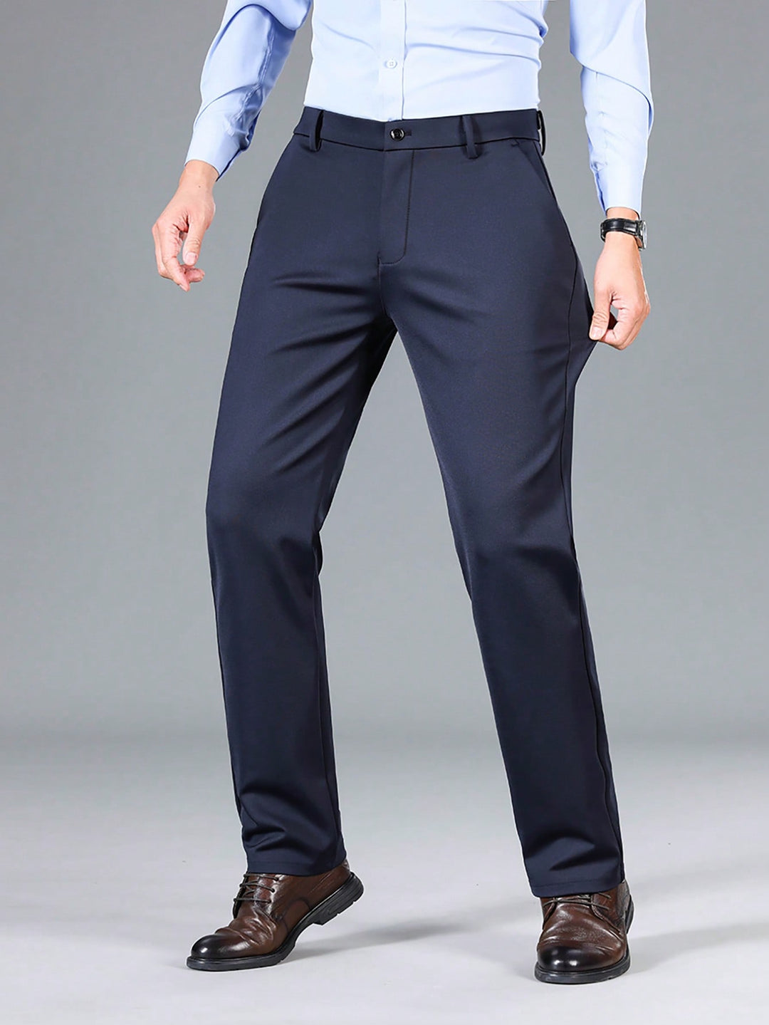 Pantaloni SHEIN, albastru