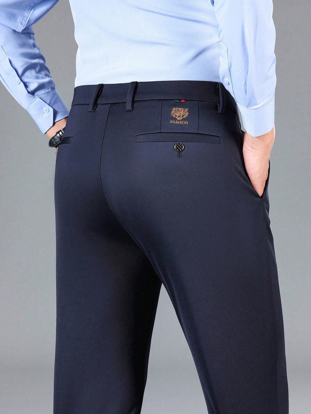 Pantaloni SHEIN, albastru