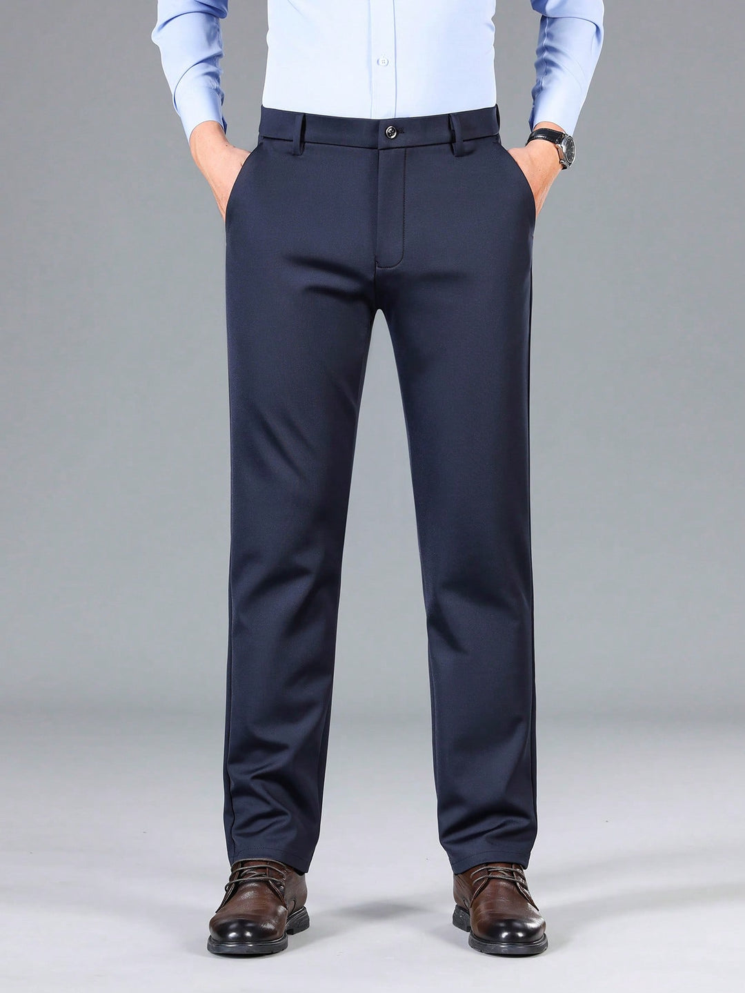 Pantaloni SHEIN, albastru