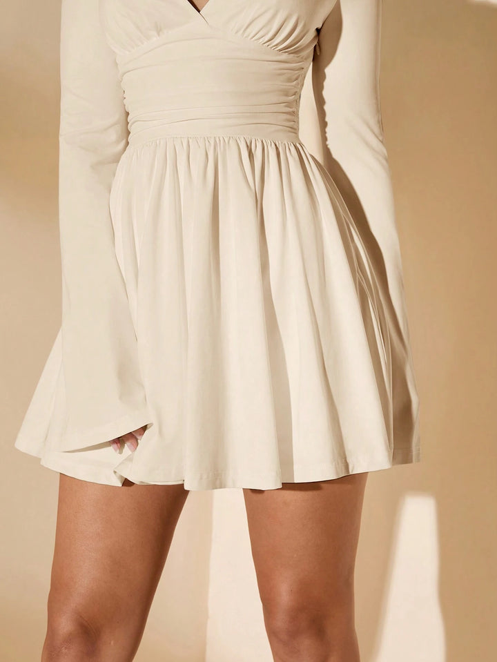 Rochie mini SHEIN, bej